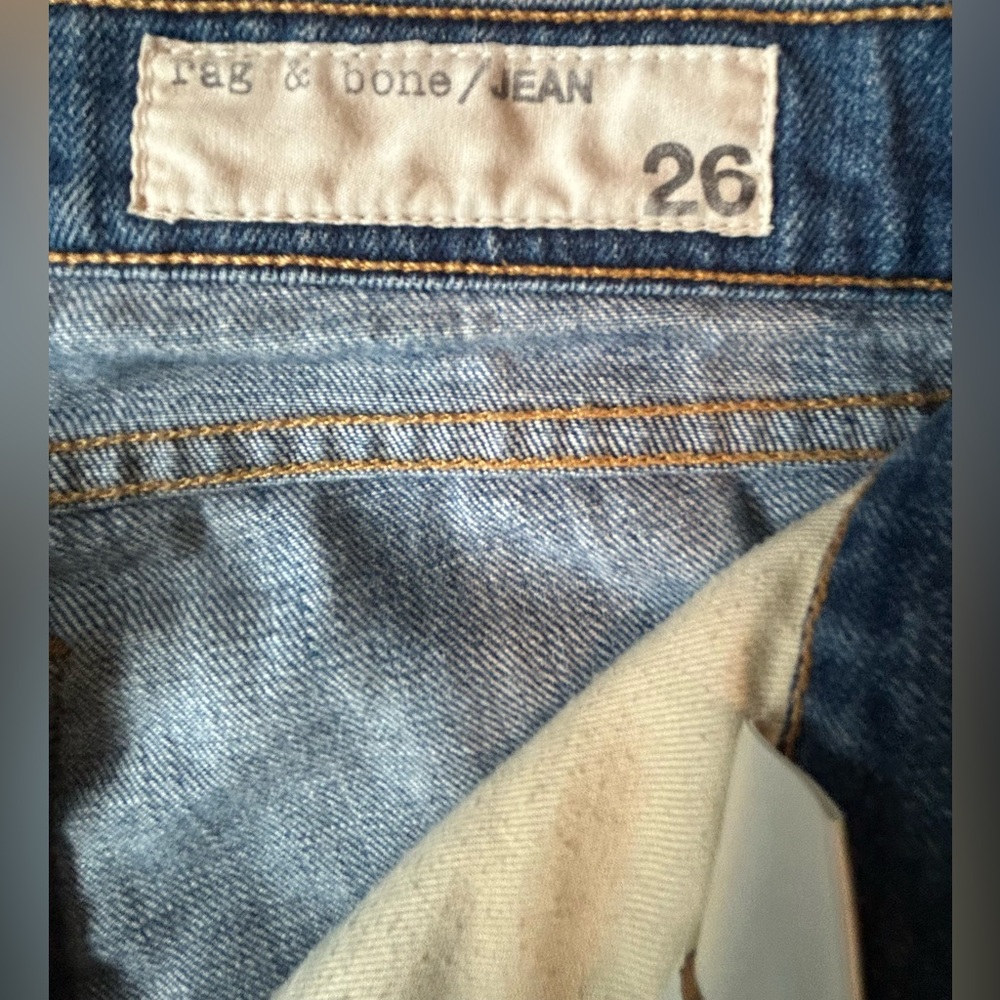 Rag and Bone The Dre Slim Boyfriend Jeans - Picture 15 of 16